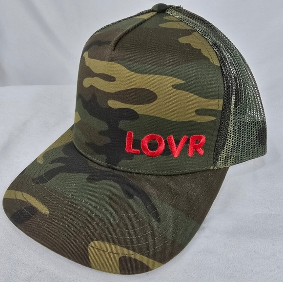 LOVR Camo Trucker Hat - Picture 1 of 3